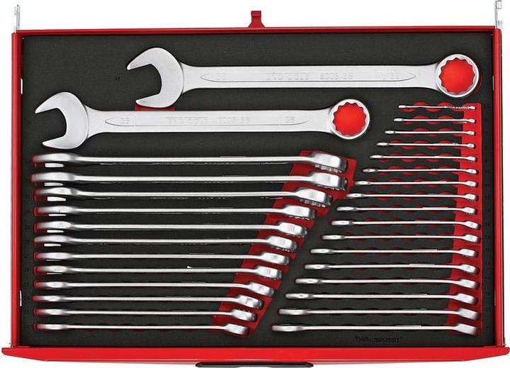 Teng Tools 31-Piece Spanner Set, 5.5 38 mm, Chrome Vanadium (38 mm)