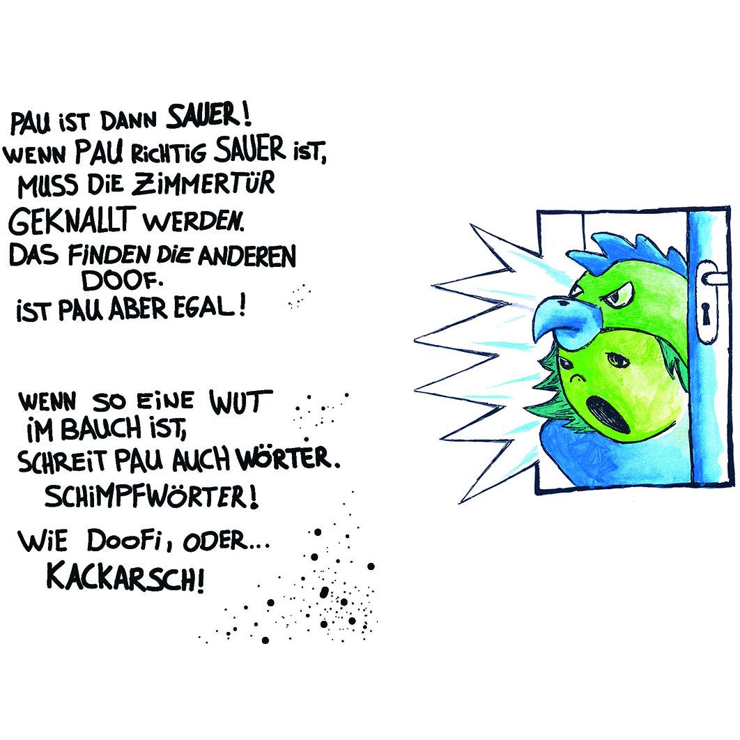 Thumbnail - Pau und die Wut, Kinderbücher von Olliver Merbeth-Brandtner