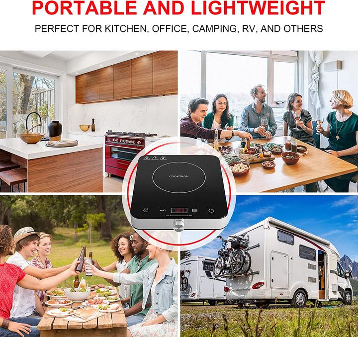 Produktbild Cooktron Induktionskochfeld 2000W