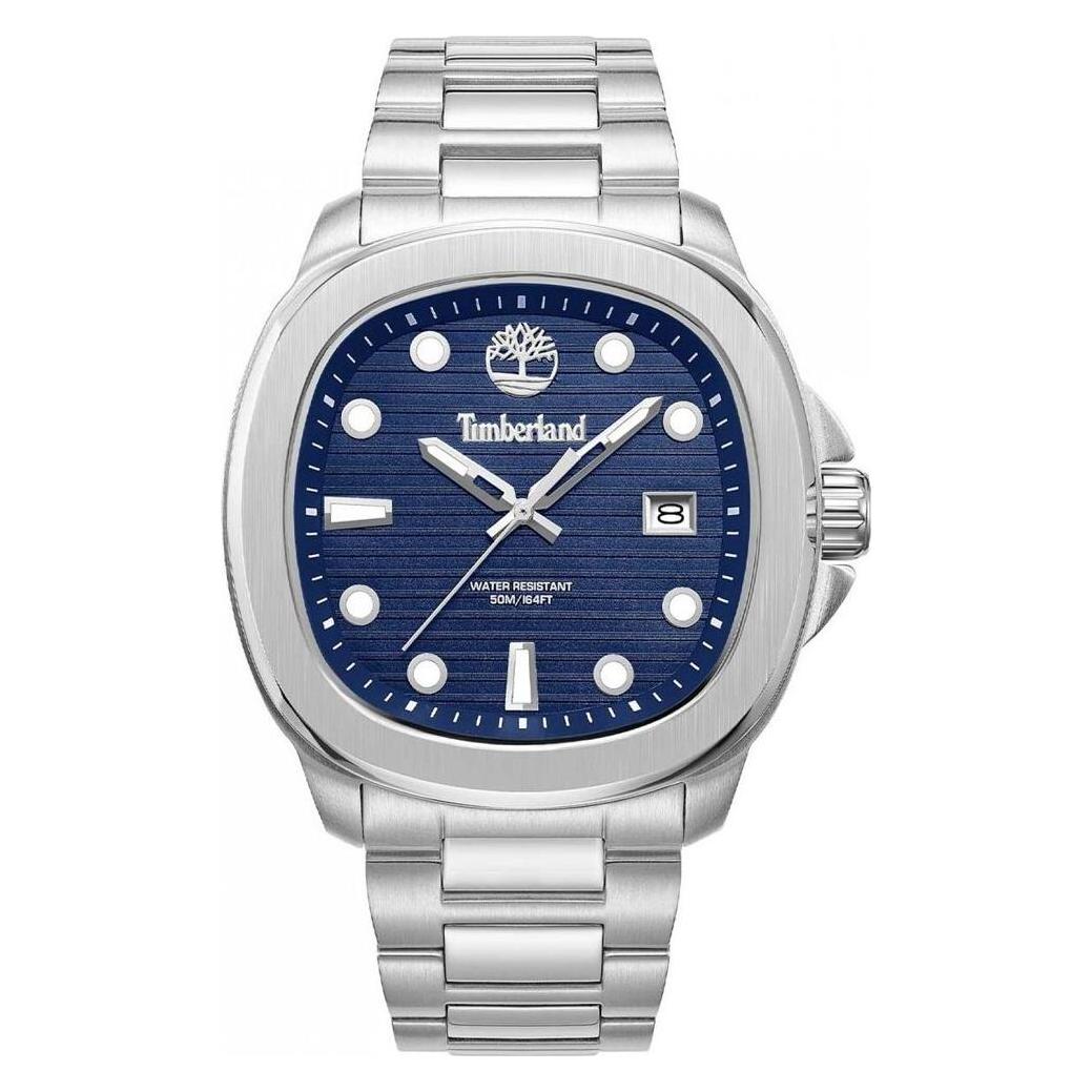 Timberland Quarzuhr "Greenough" Armbanduhr, Herrenuhr, Edelstahlarmband, Analog, Tag