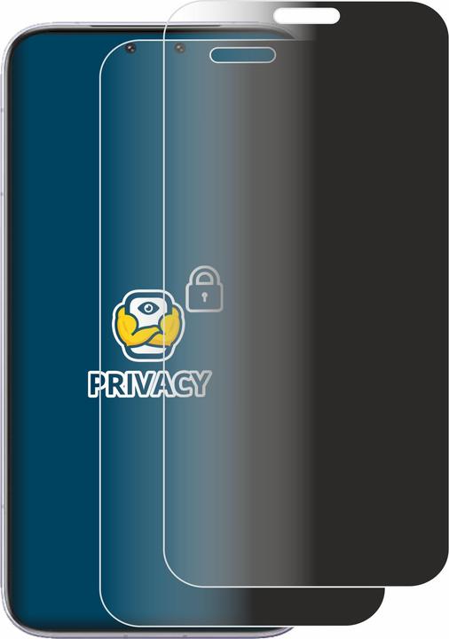 Produktbild BROTECT Sichtschutzfolie für Honor Magic 8 RSR Porsche Design Anti-Spy Privacy Folie Blaulicht-Schutz (2 Stk., Honor Magic 8 Pro)