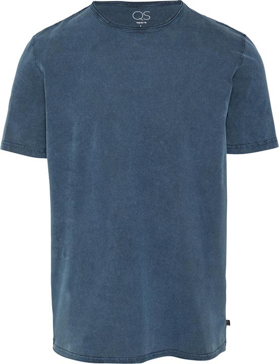 S.Oliver T-Shirt Gewaschenes T-Shirt mit Rollkante (XS)