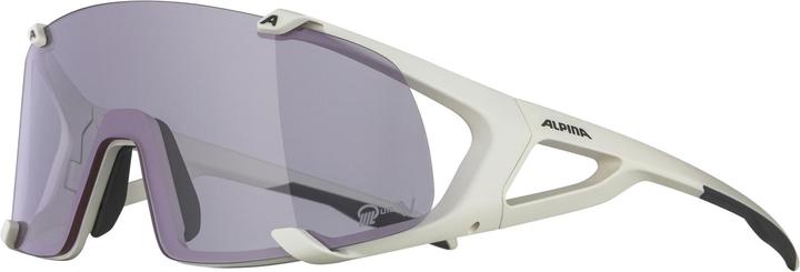 Actual product image ALPINA SPORTS Hawkeye S Q-Lite V (Cool grey matt, Purple)