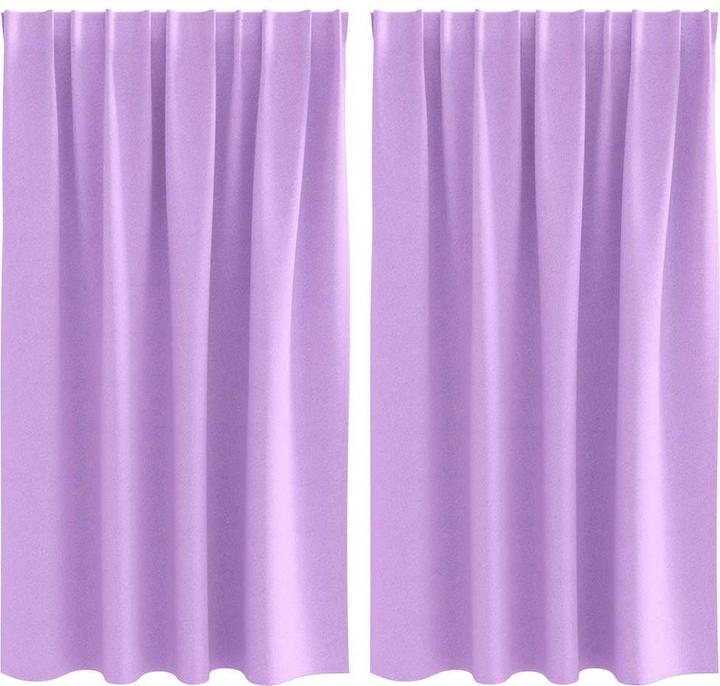 Actual product image vidaXL Verdunkelungsvorhänge (140 x 140 cm)