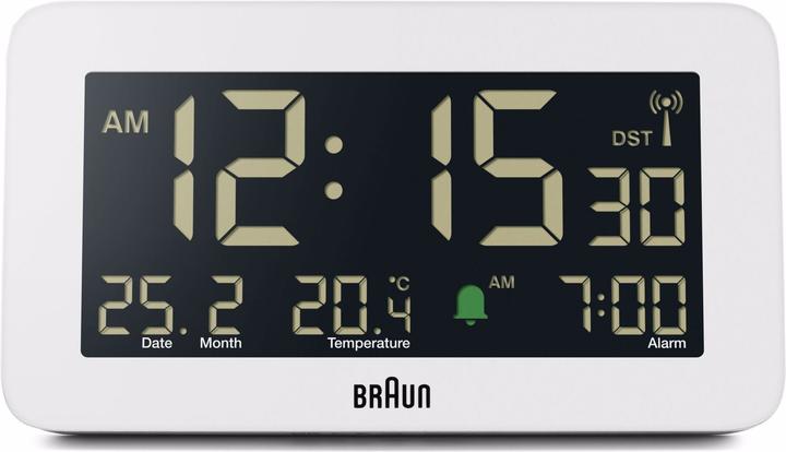 Actual product image Braun Radio controlled alarm clock