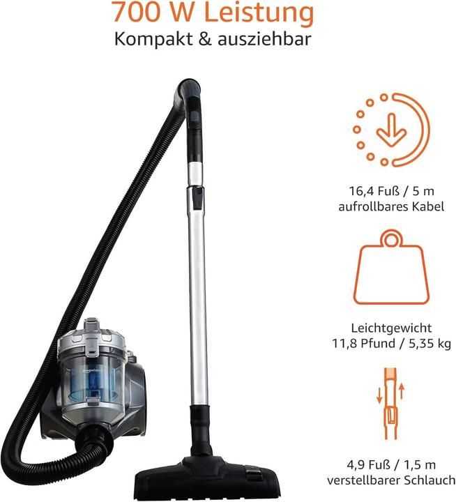 Actual product image Amazon Vacuum Cleaner