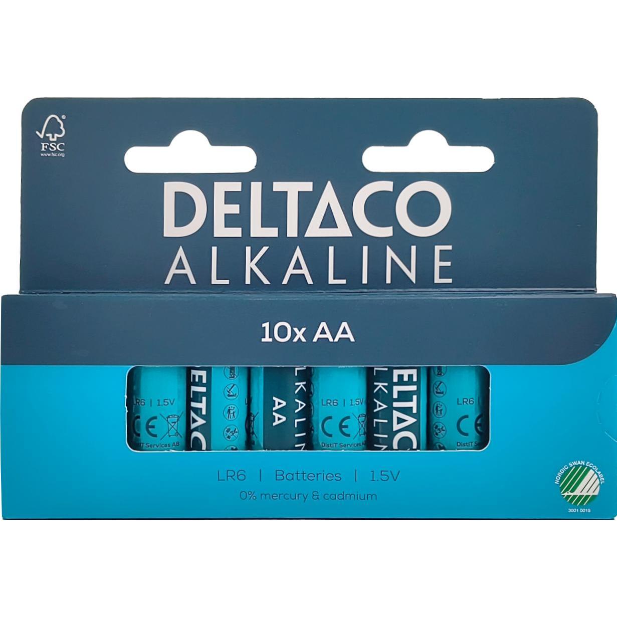 Deltaco LR6-10B (1 pz., AA, 2800 mAh), Batterie + pile