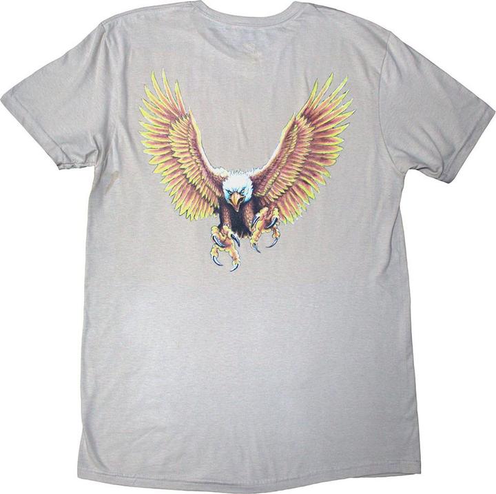Actual product image Zac Brown Unisex Adult Eagle Back Print T-Shirt (M)