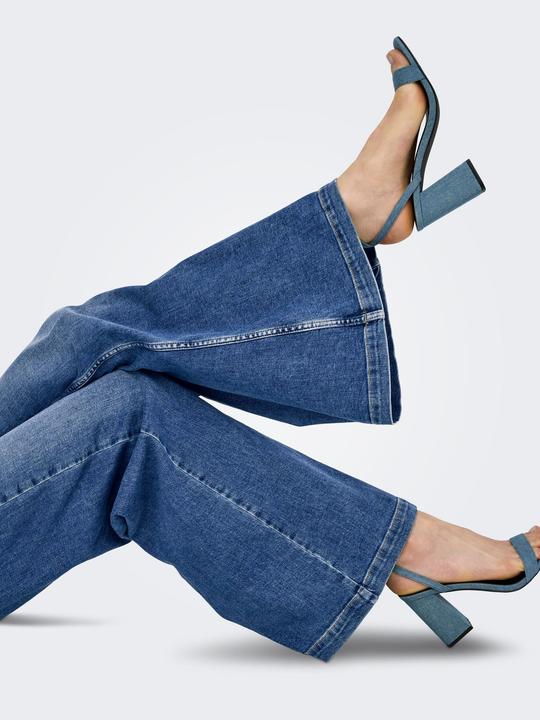 Produktbild Only ONLCALIFORNIA Mittlere Taille Weiter Beinschnitt Jeans Jeans mit weitem Bein (W29/L32)