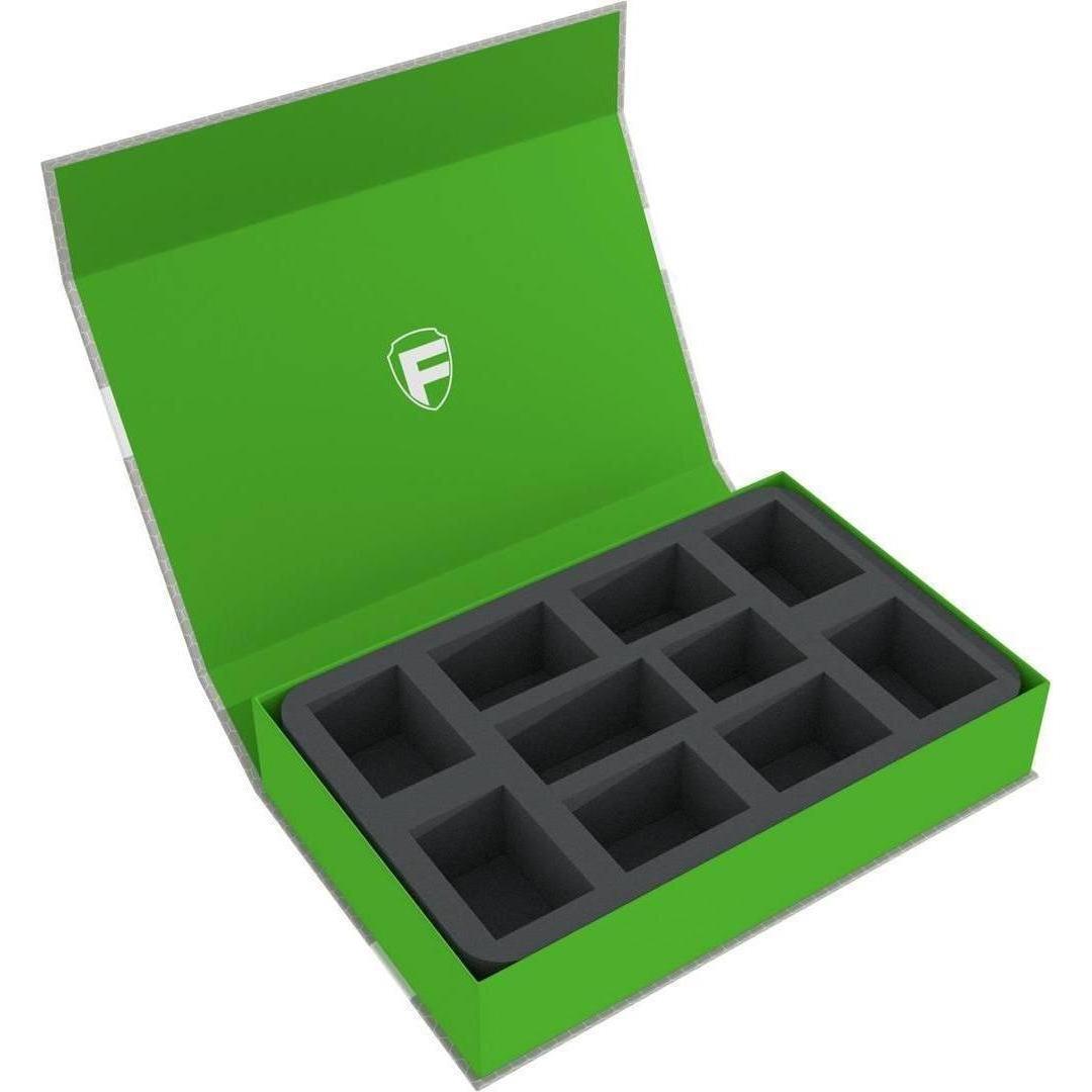 Feldherr Magnetbox grün für Funko Pocket Pops - 10 Miniaturen (Carta)
