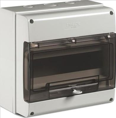 Scame Petit tableau de distribution AP IP66 12 modules