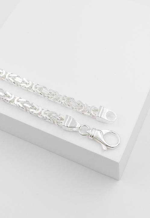 Immagine prodotto Muau Catena del Re (19 cm, Argento)