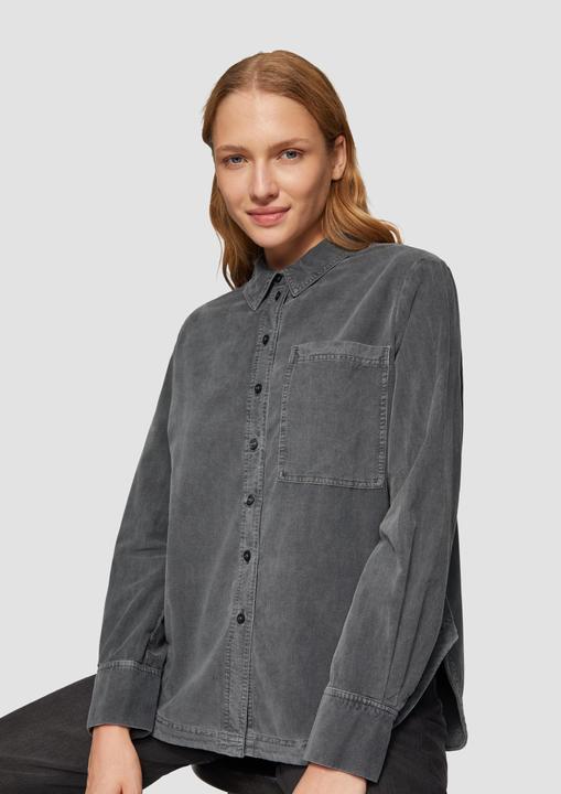 Immagine prodotto s.Oliver Bluse Hemdbluse aus Feincord (40)