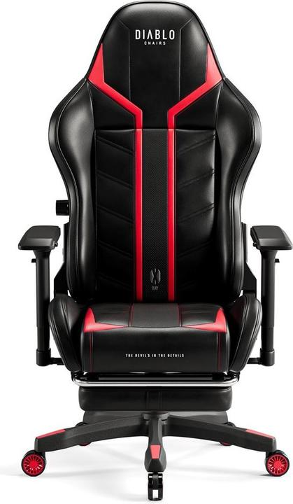 Produktbild Diablo Fotel Chairs X-RAY Normal Size L Czarno-czerwony