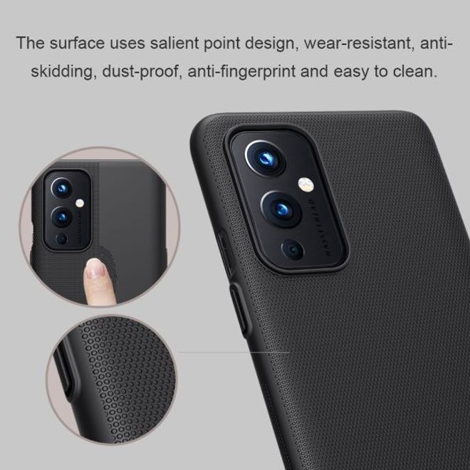 Actual product image Nillkin Super Frosted Shield Series (OnePlus 9)