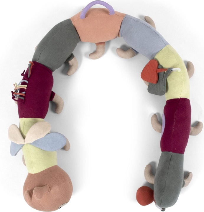 Actual product image Filibabba Activity soft toy - Lilli the Larva