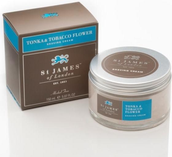 Produktbild St. James of London Rasiercreme Tonka & Tobacco Flower (150 ml, Rasiercreme)