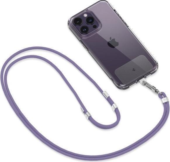 Produktbild Spigen Universal Strap Set Crossbody& Wrist zestaw smyczy do telefonu fioletowy/deep purple AFA