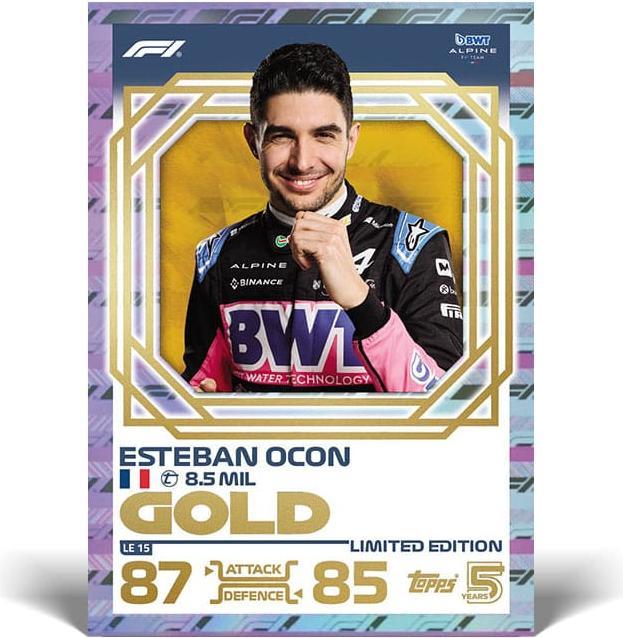 Actual product image Topps/Merlin FORMULA 1 TURBO ATTAX MEGA TIN (F1TA24-2406)