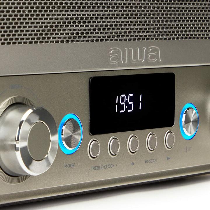 Actual product image Aiwa RO RETRO BSTU-750BK (KW, Bluetooth)