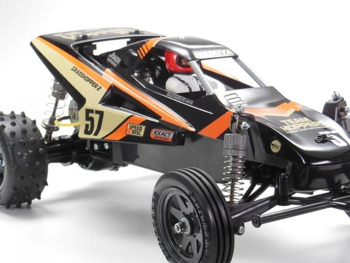 Produktbild Tamiya Buggy Grasshopper II Black Edition RWD Bausatz (Kit)