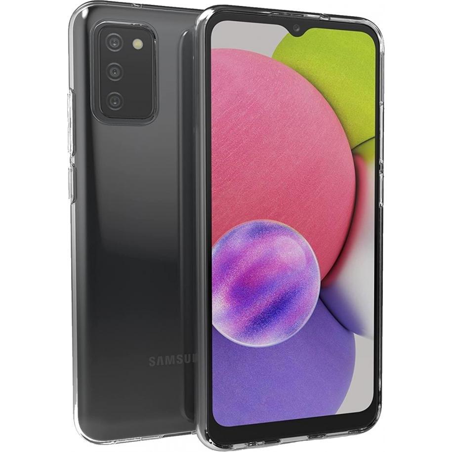 Screenguard Samsung Galaxy A03s Flexible TPU Clear Case (Samsung Galaxy A03s), Smartphone Hülle, Transparent
