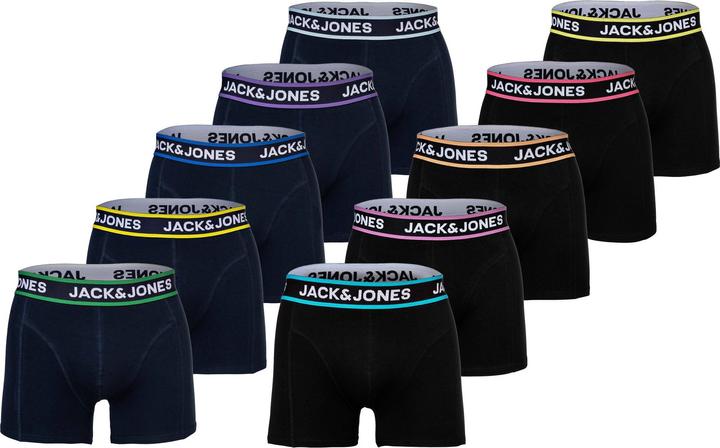 Immagine prodotto Jack & Jones Jaclimes Solid Trunks 10 Pack (M, confezione da 10)