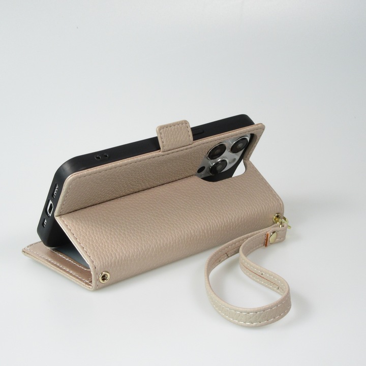 Actual product image PhoneLook Fourre Flip Wallet en cuir végétal avec portefeuille et fermeture magnétique (Apple iPhone 15 Pro Max)