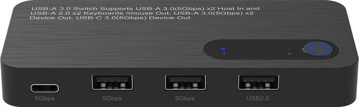 Actual product image MicroConnect USB A 3.0 KM Sharing Switch