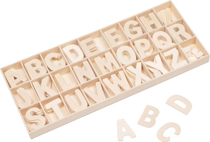 Actual product image Swiss Natura Box with 6 alphabet sets