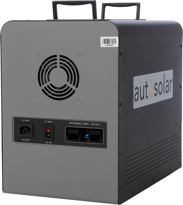 Produktbild Autosolar Powerstation 1500W "Swiss Edition" mit 195W Solarkoffer (1500 Wh, 26.40 kg)