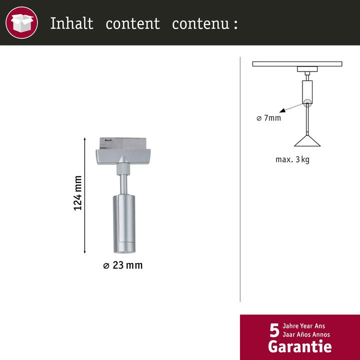 Actual product image Paulmann Luminaires Universal Pendant Adapter