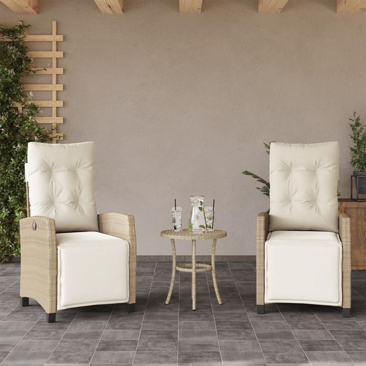 Produktbild vidaXL Gartensessel verstellbar