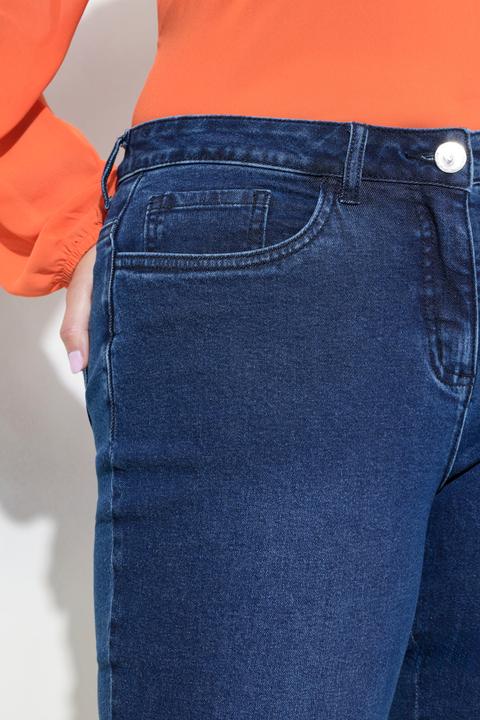 Produktbild Miamoda Jeans, Slim Fit, farbige Applikationen. 5-Pocket (46)