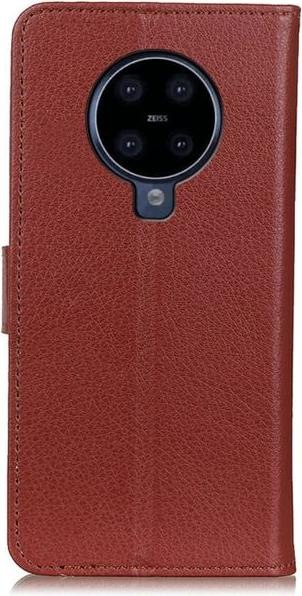 Actual product image MU Classic Litchi Leather Bookcover Series (Nokia G20, Nokia G10)