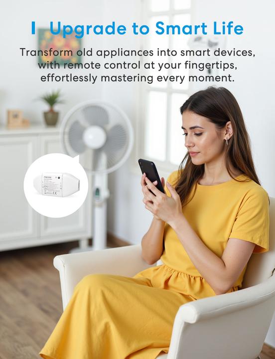 Produktbild Meross Smart Wi-Fi Switch MSS715 (Schaltaktor)