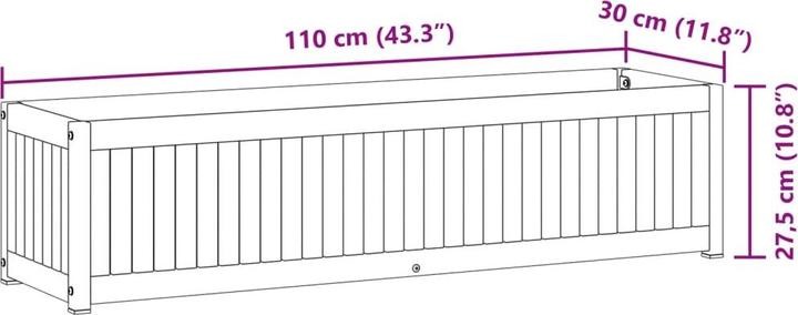 Produktbild vidaXL Pflanzkübel