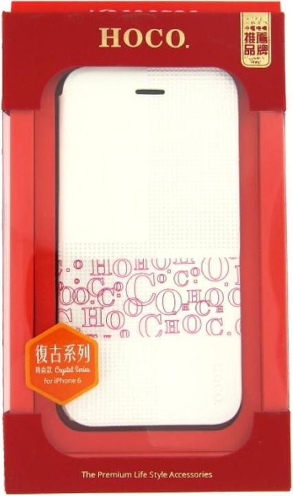 Actual product image Hoco iPhone 6 Crystal Series Fashion HI-L053 white (Apple iPhone 6, Apple iPhone 6s)
