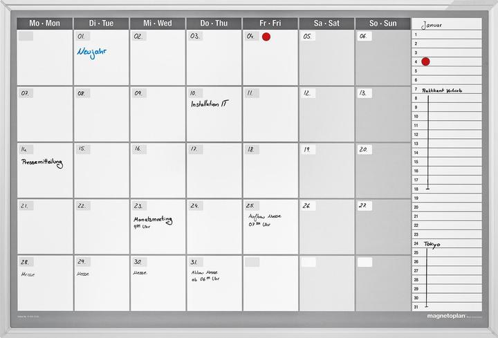 Produktbild Magnetoplan Monatsplaner (92 x 62.5 cm)