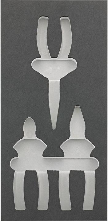 Actual product image Magni Tool module 1/3 empty pliers VDE FORTIS