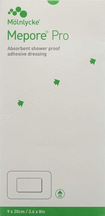 Produktbild Mepore Wundverband 20x9cm Wundkissen 14x4.5cm steril (30 x)