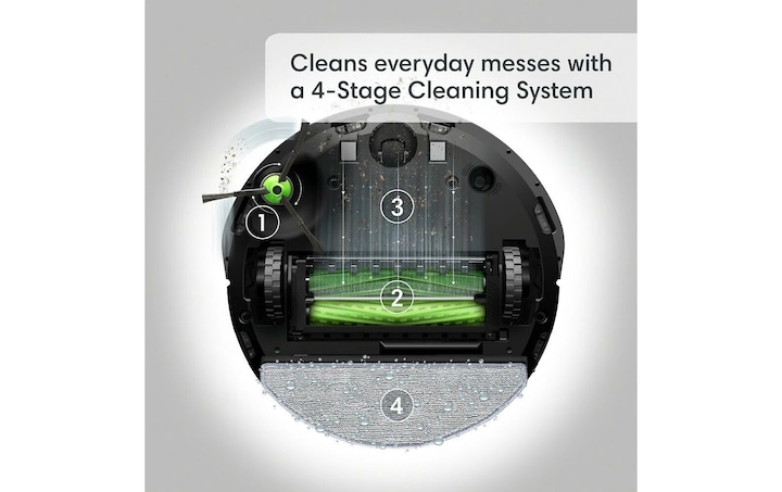 Produktbild iRobot Roomba Combo j5+ (Saugwischroboter)