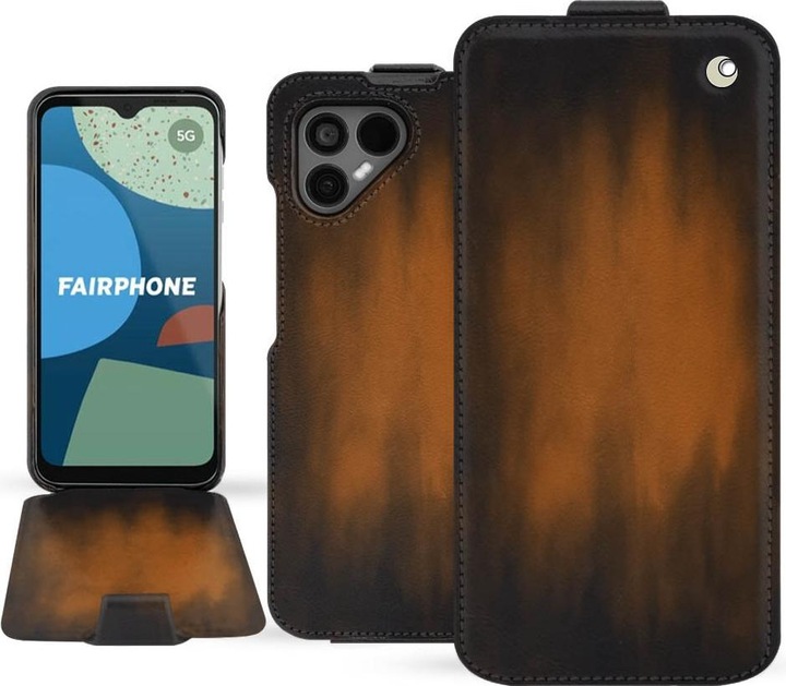 Actual product image Noreve Vertical leather shell (Fairphone 4)