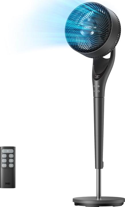 Image du produit Dreo - Quiet Floor Fan TurnoPoly 154, 9 Speeds, 3 Modes (25 dB)
