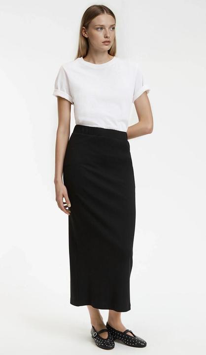 Immagine prodotto La Redoute Collections Maxi gonna aderente in jersey a coste (M)