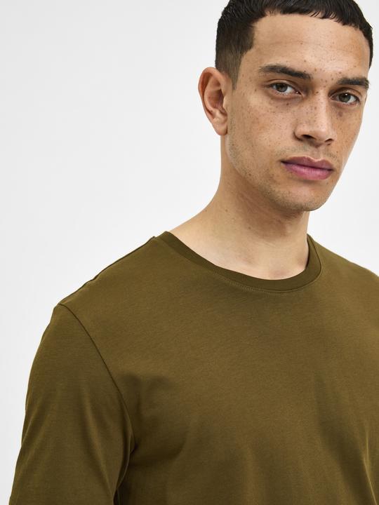 Produktbild Selected Homme Kompaktes Bio-Baumwoll 180g T-Shirt (M)
