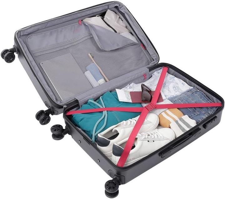 Image du produit Totto Valise cabine spacieuse et robuste avec roues multidirectionnelles et serrure à code intégrée