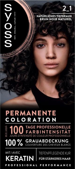 Produktbild Syoss Coloration 2 1 Natürliches Schwarzbraun (2_1 Natürliches Schwarzbraun)