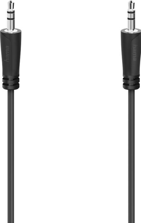 Image du produit Hama Câble audio stéréo jack 3,5 mm - jack 3,5 mm, 0,5 m (0.50 m)