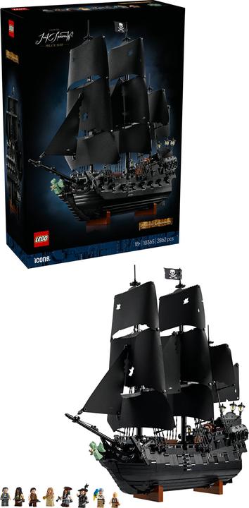 Image du produit LEGO Le bateau pirate du capitaine Jack Sparrow (10365, LEGO Icons)